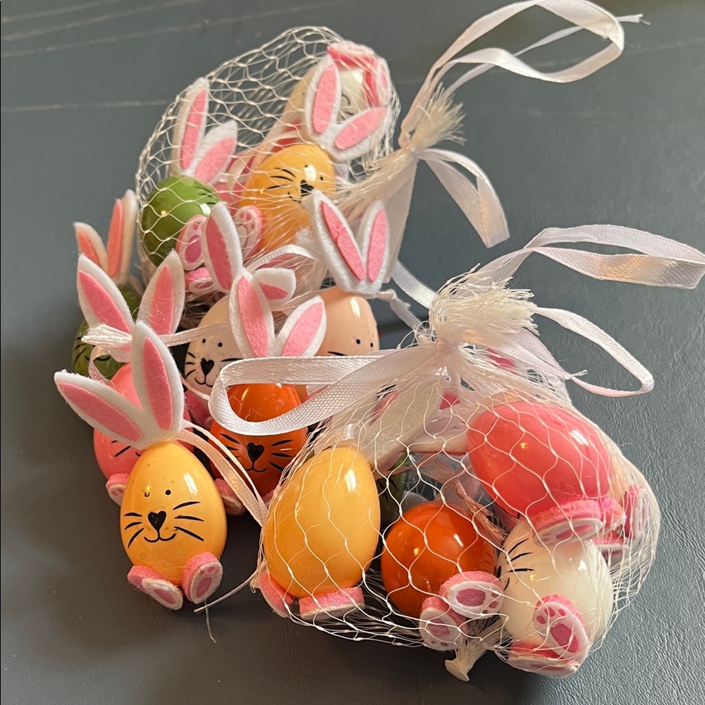 Easter egg ornament lot, new without tags!  18 total.